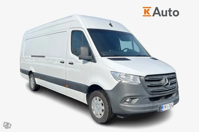 Mercedes-Benz Sprinter 316CDI-3,5/43K extrapitkä A4 A* ALV / Kamera / Navi / 2xrenkaat / Joustoistuin Image 1